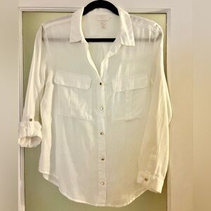 Cargo shirt, versatile, 100% lightweight cotton